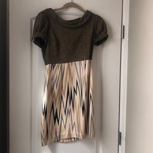 Worn once. Ali Ro tweed and satin dress